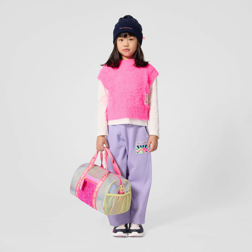 Lavender Fleece Joggers