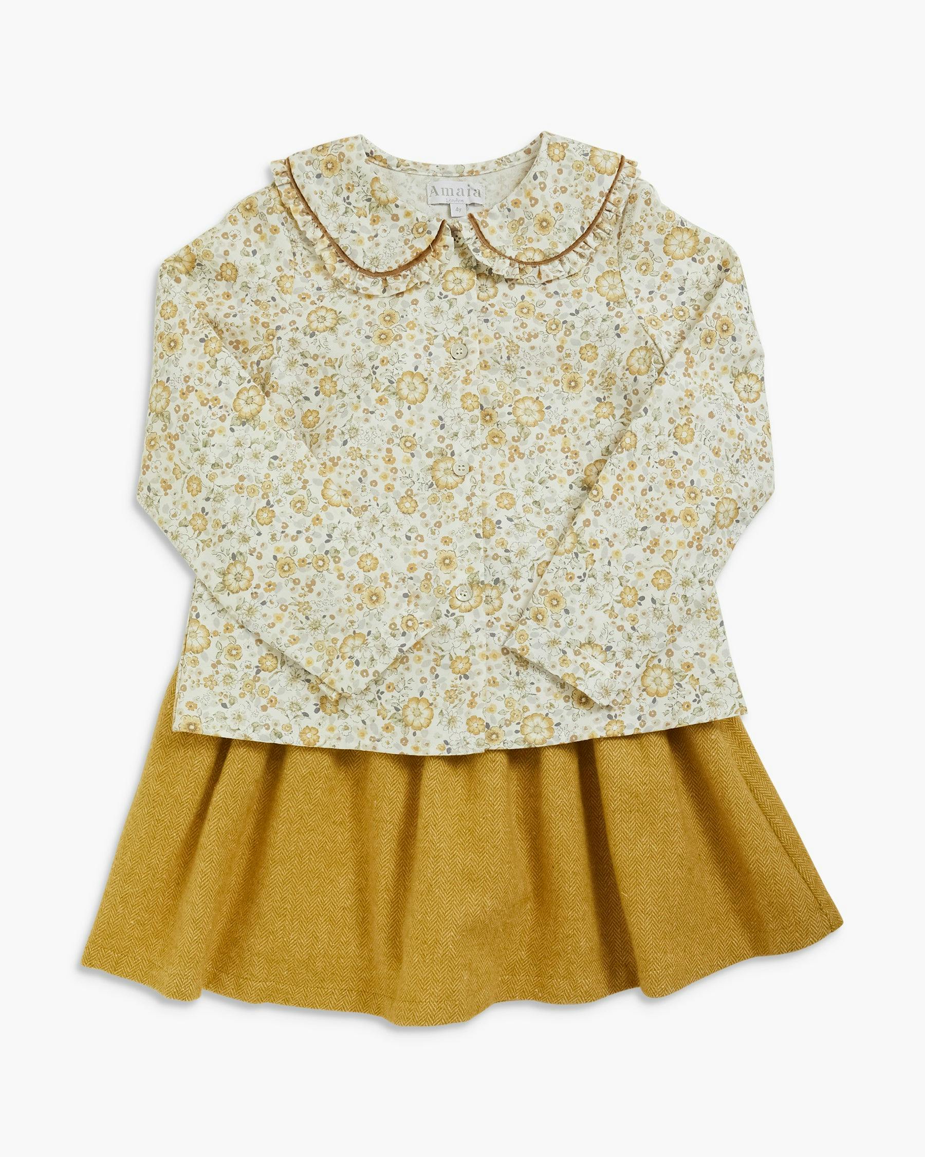 Pestana Skirt Mustard