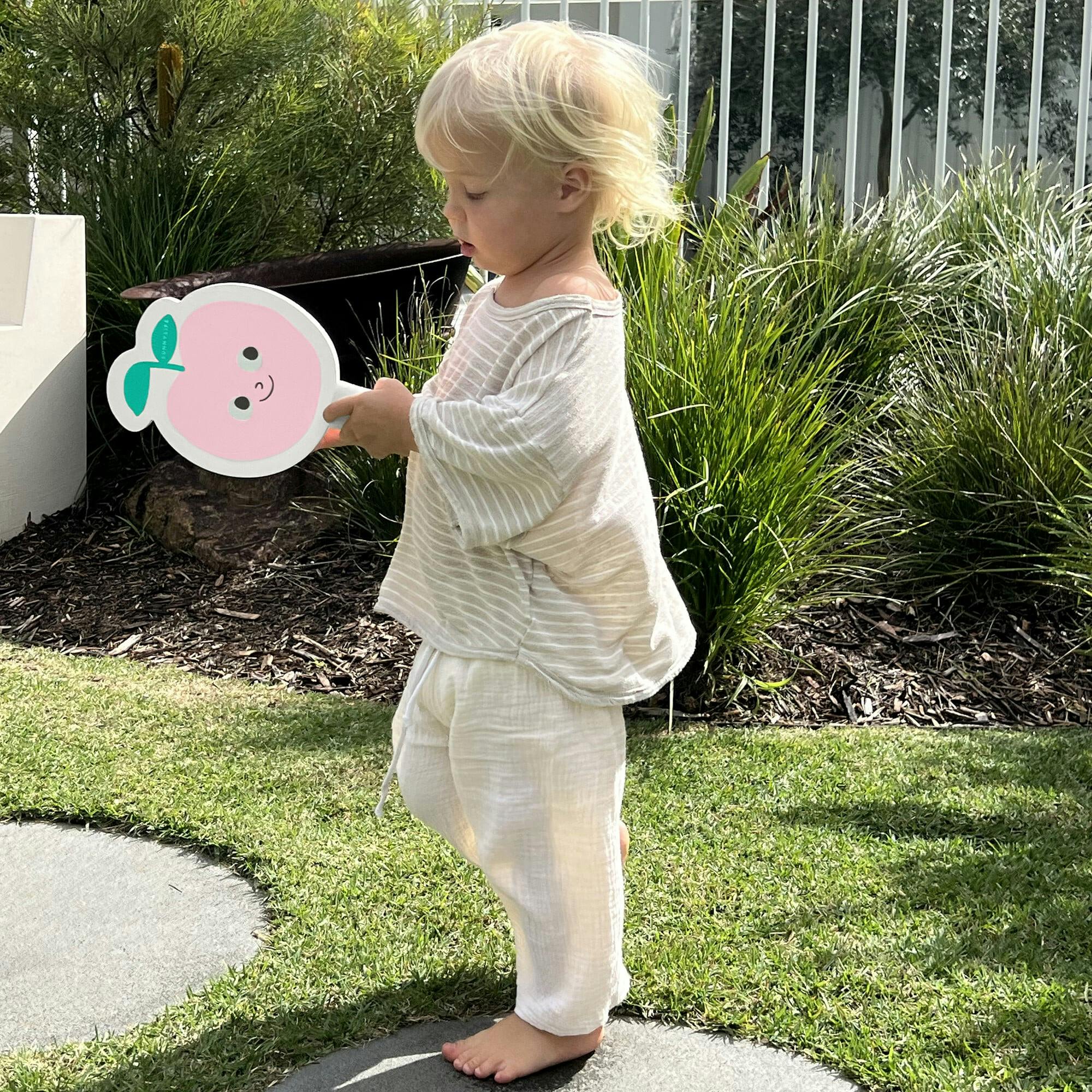 Kids Velcro Beach Bats: Poppy The