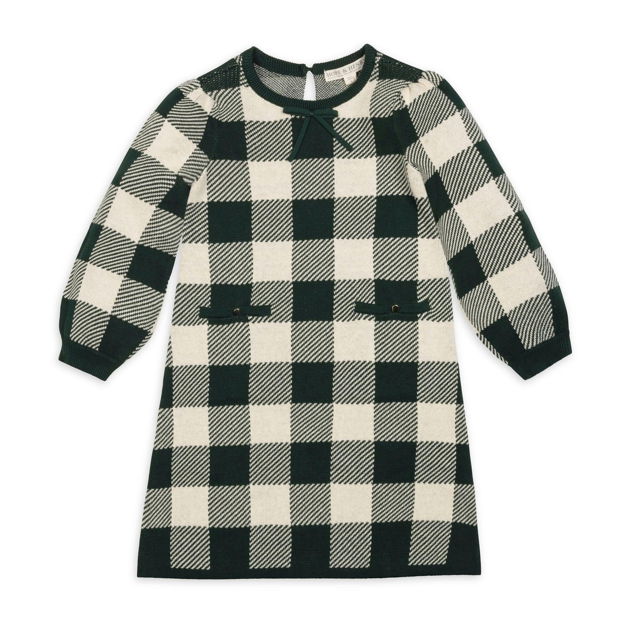 Organic Puff Sleeve Sweater Dress