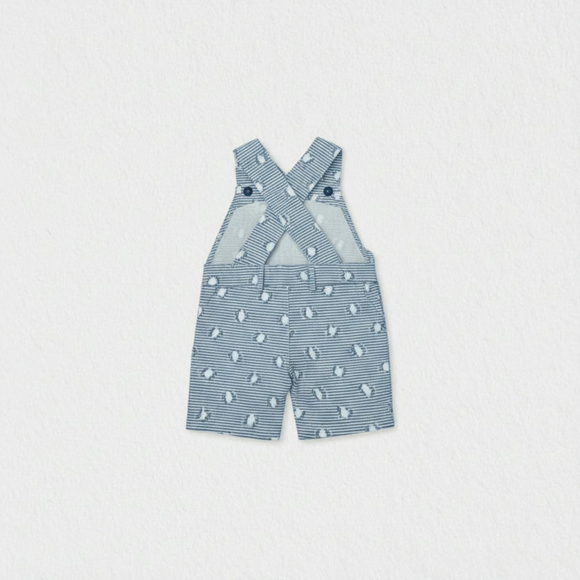 Benjamin Baby Dungaree, Navy Blue Square
