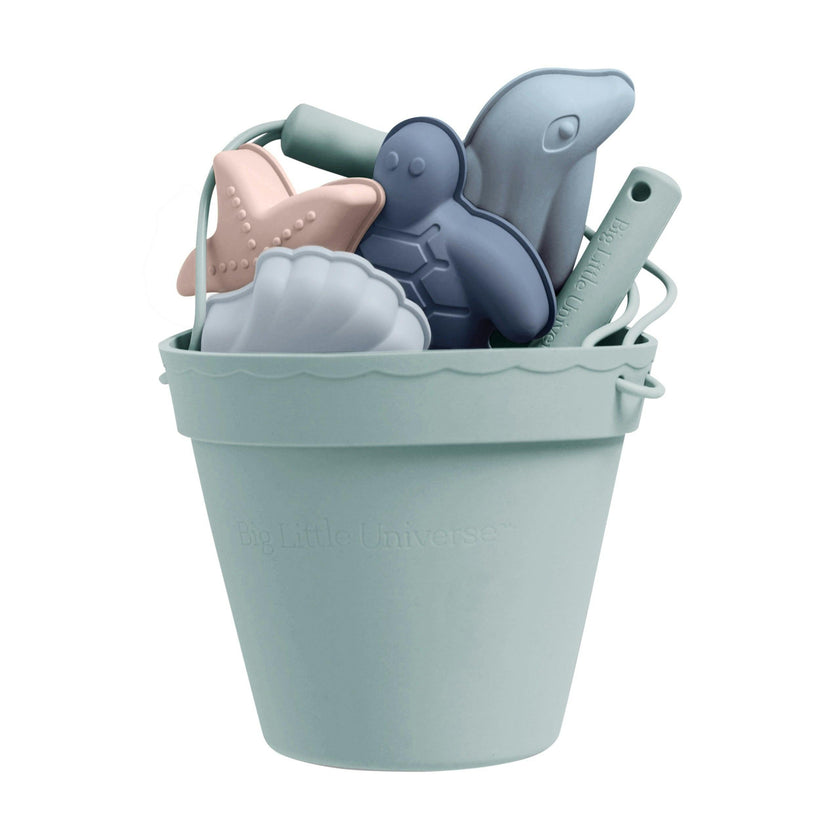 Food-Grade Silicone Beach Bucket Set