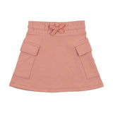 Rugby Stripe Pocket A-Line Short Skirt
