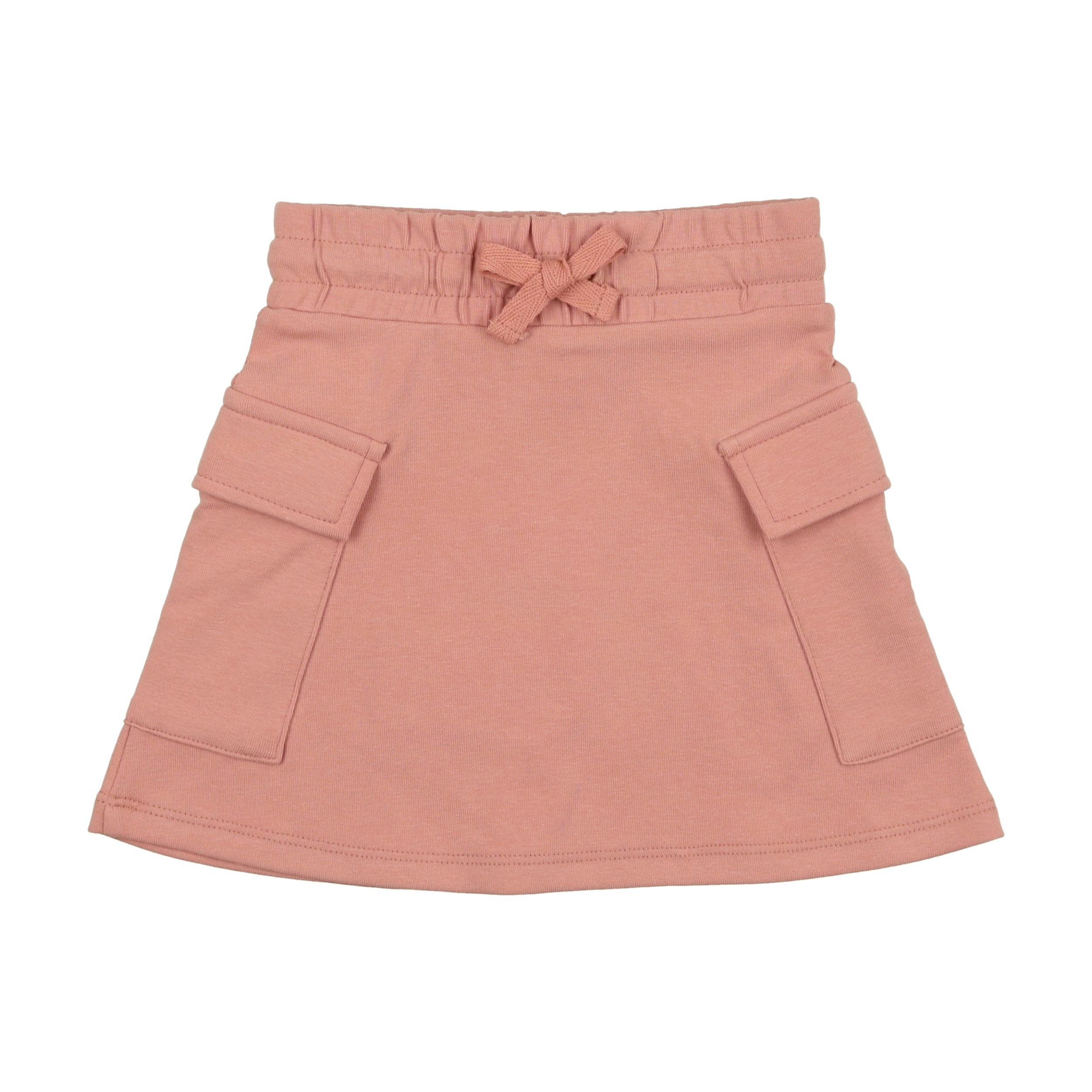 Rugby Stripe Pocket A-Line Short Skirt
