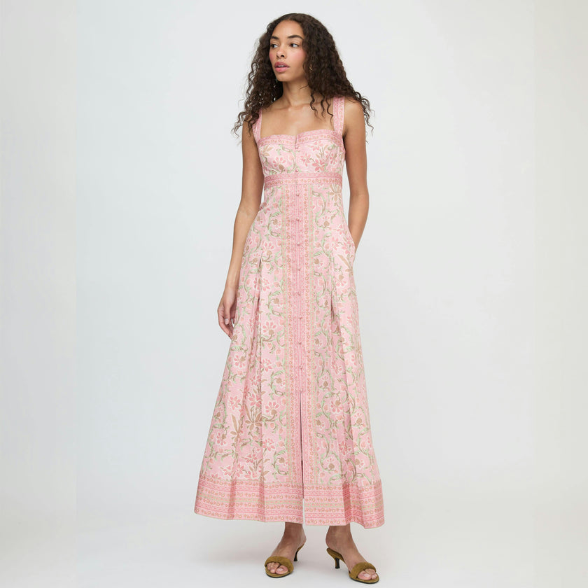 The Hope Dress - Daffodil Brocade