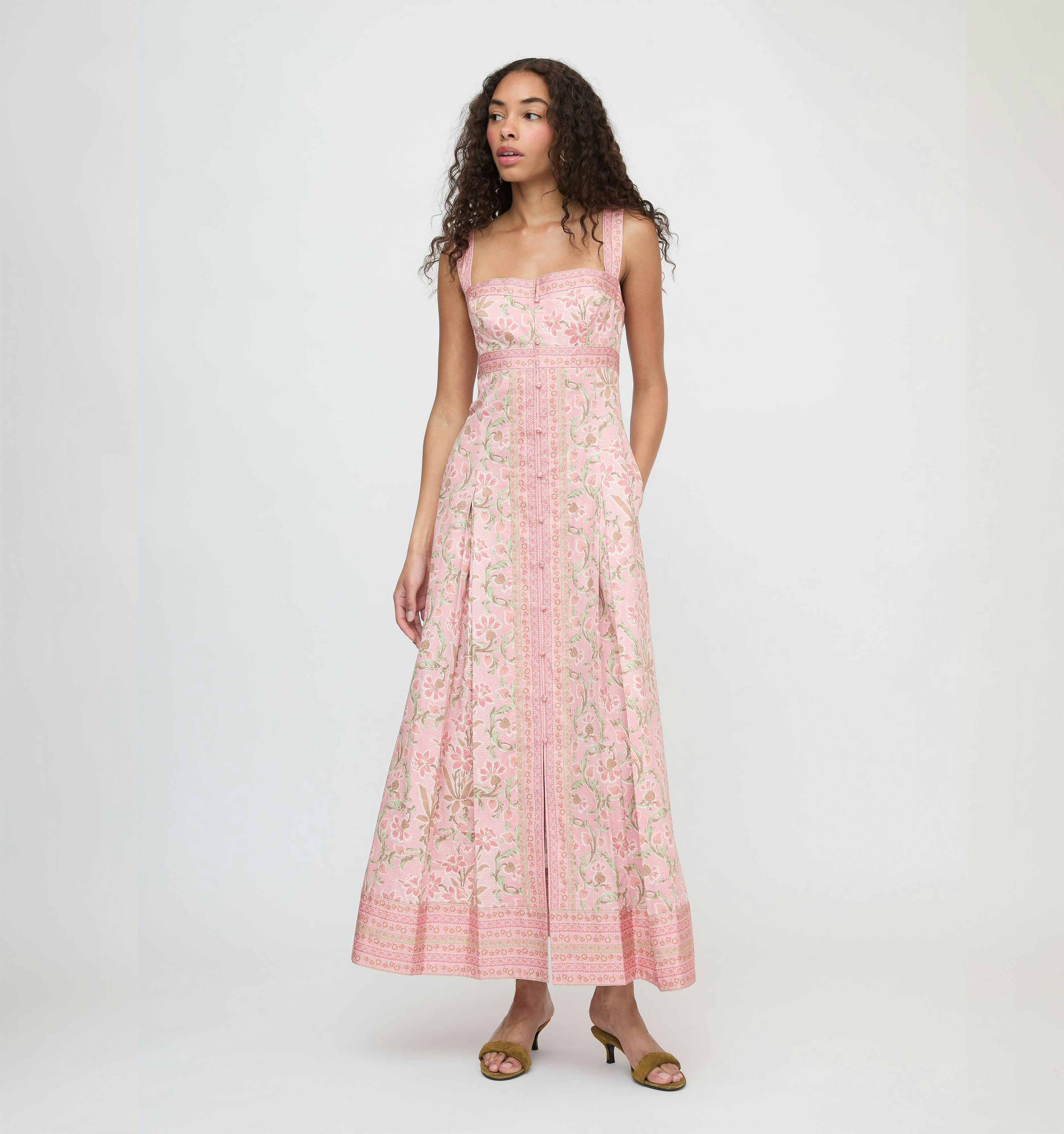The Hope Dress - Daffodil Brocade