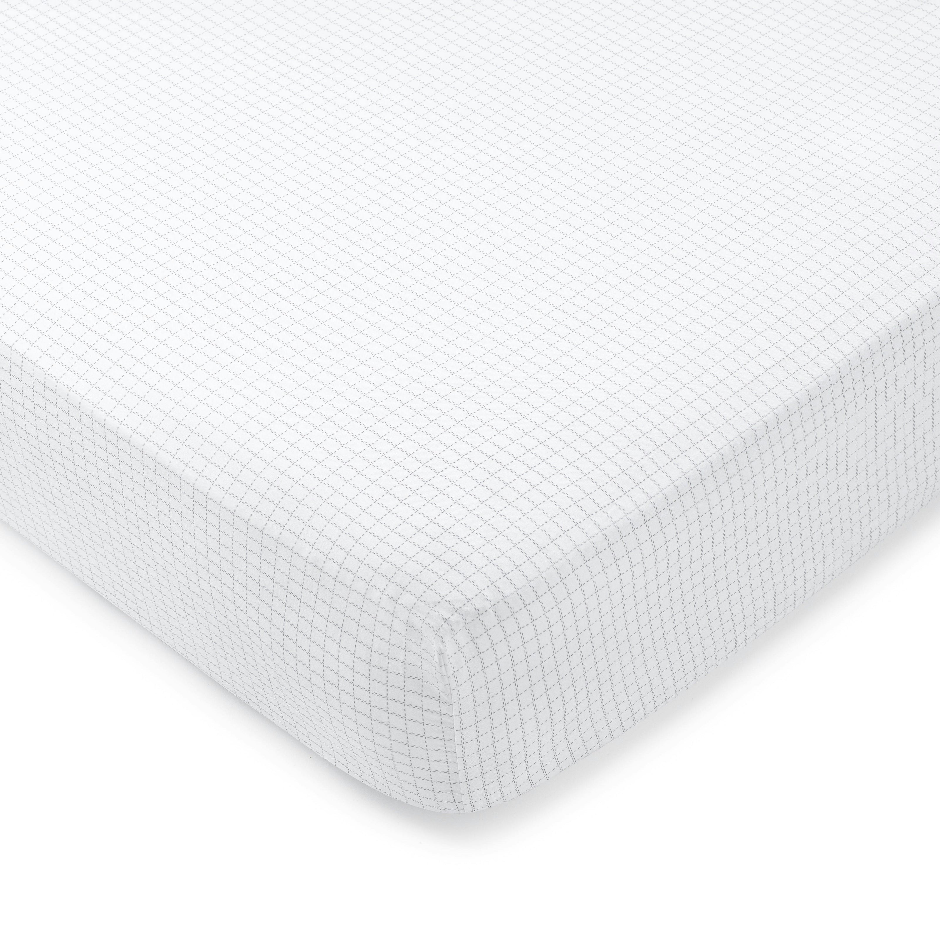 Domani Home Oxford Crib Sheet