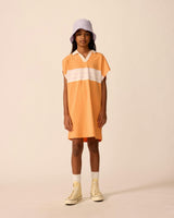 Organic Tunic Dress in Overtime Orange