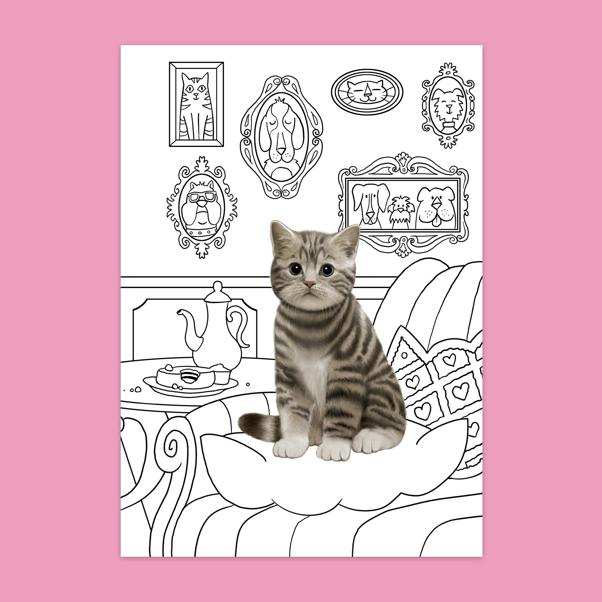 Dress & Color ME: Cute Animals