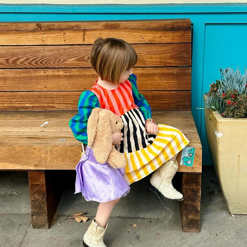 Crayon Stripe Dress