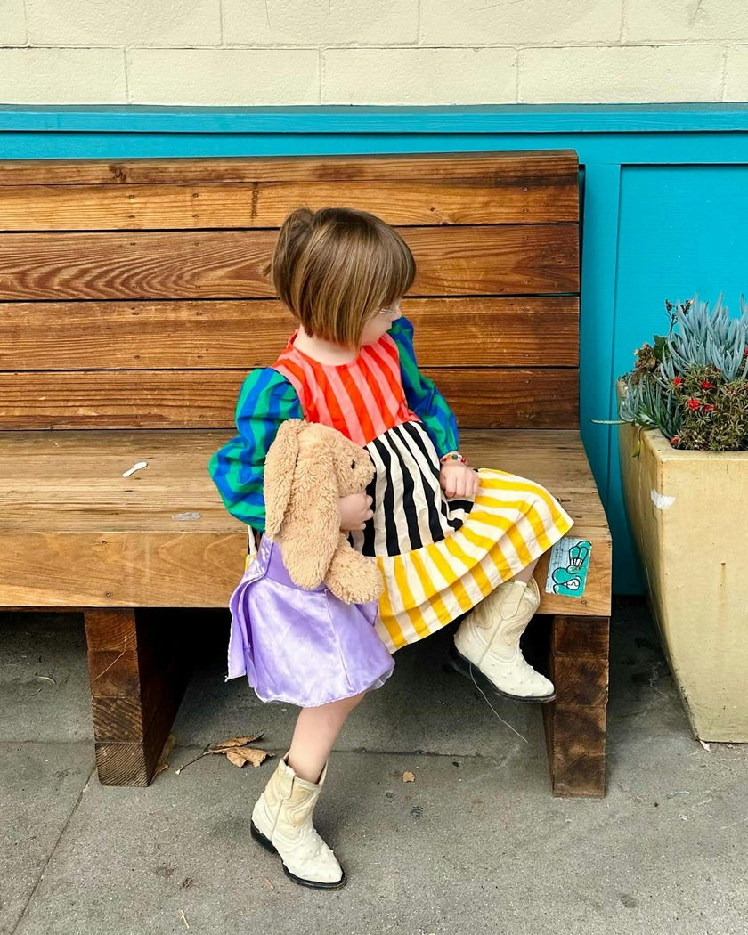 Crayon Stripe Dress