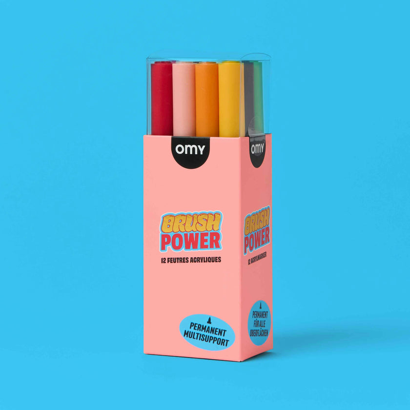 BRUSH POWER ACRYLIC MARKERS