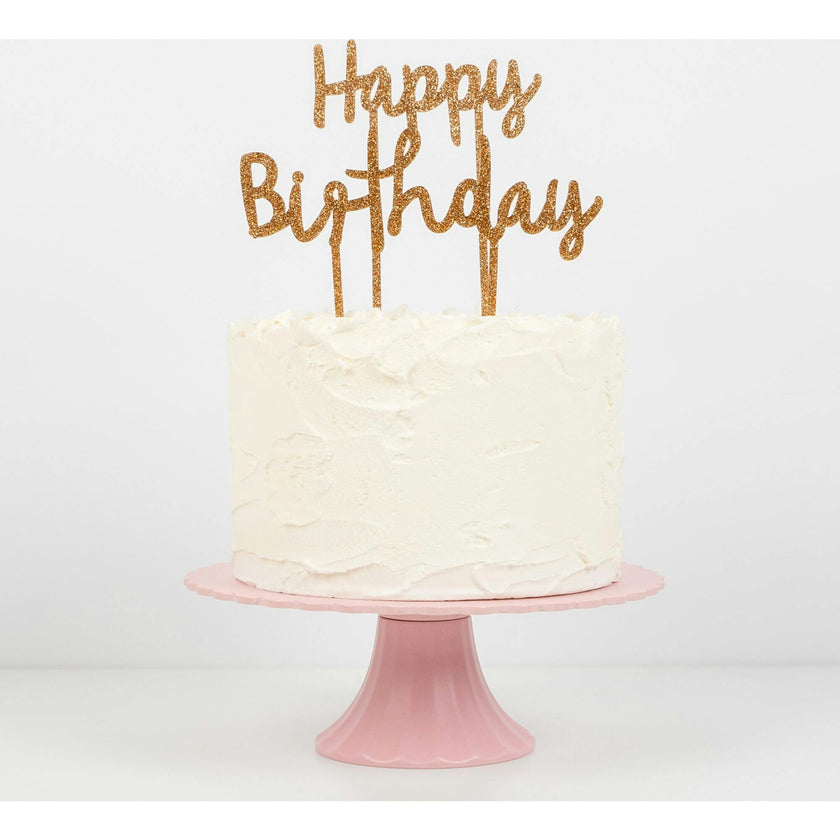 Happy Birthday Acrylic Toppers