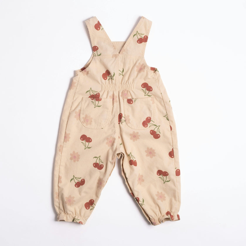 Overall Romper in Cherry Bloom