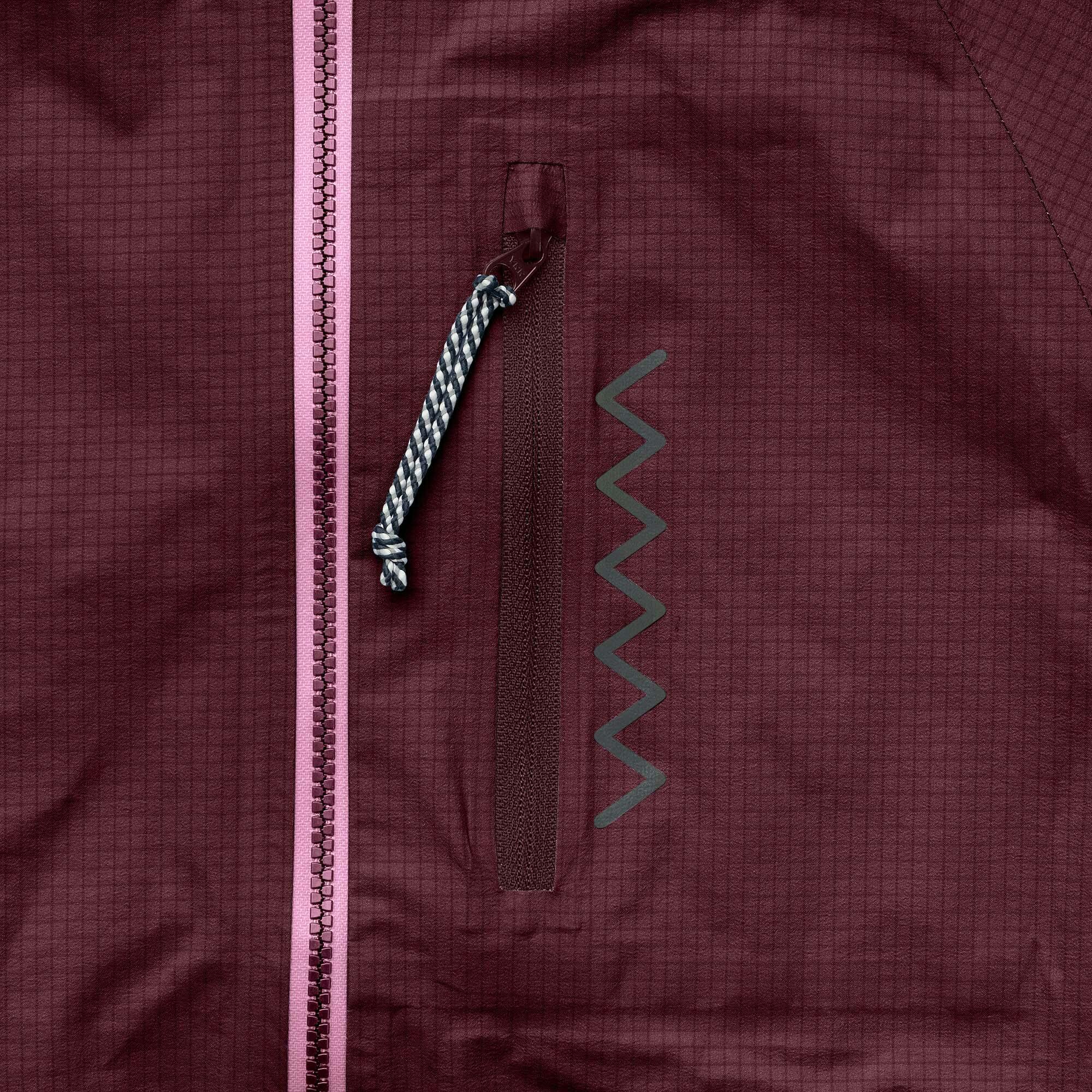 One ultralight rain jacket