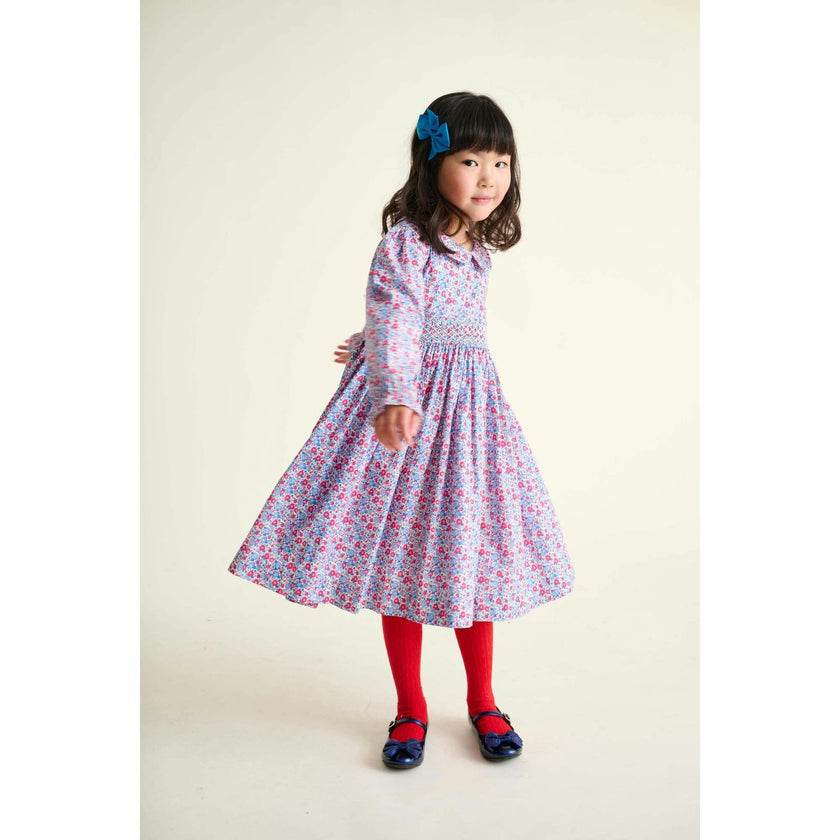 Smocked Girls Dress Frida
