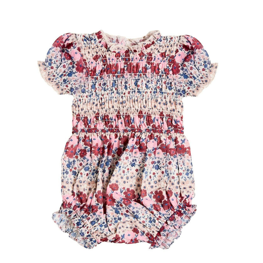 Baby Hayden Romper in Lush Garden
