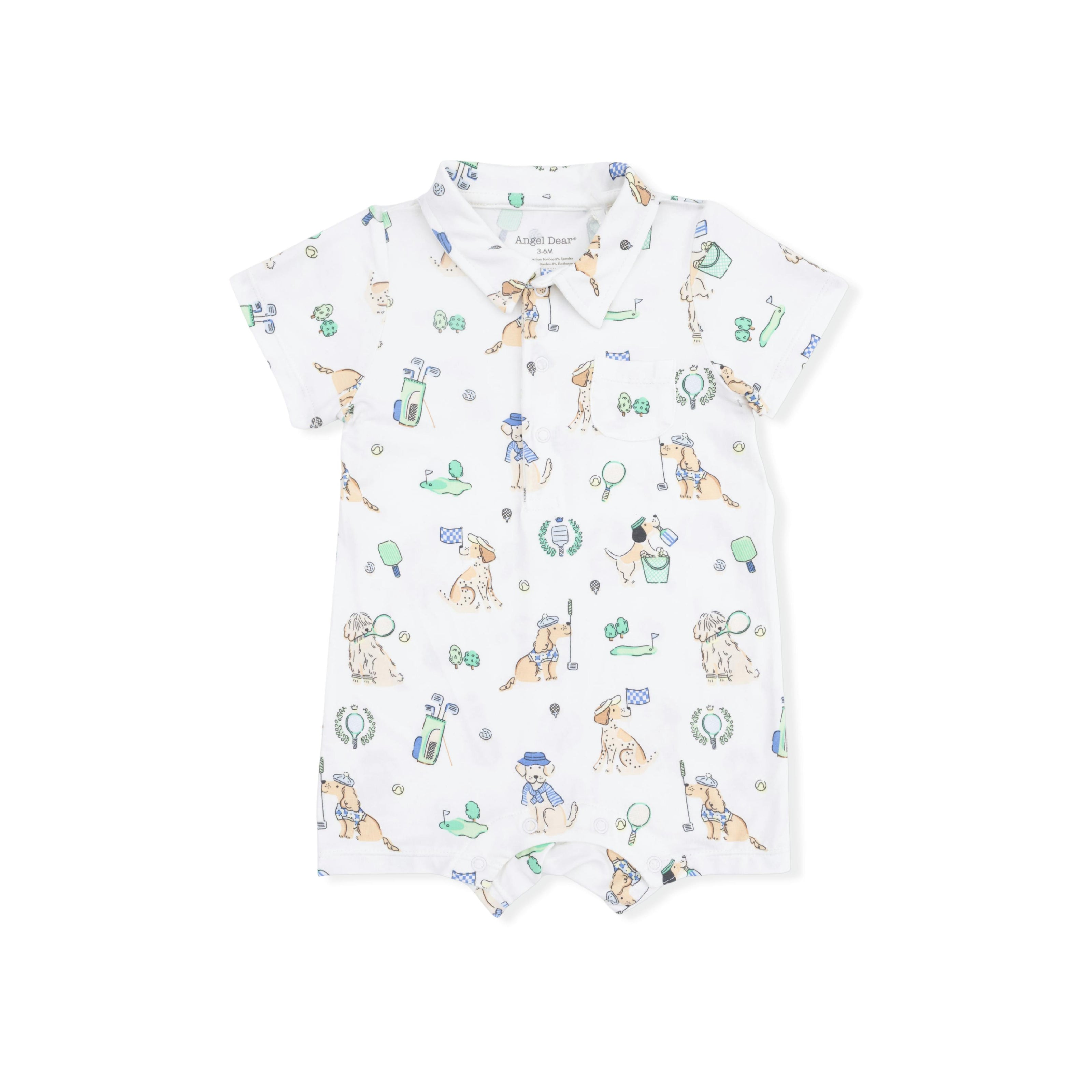Country Club Dogs Neutral - Polo Shortie