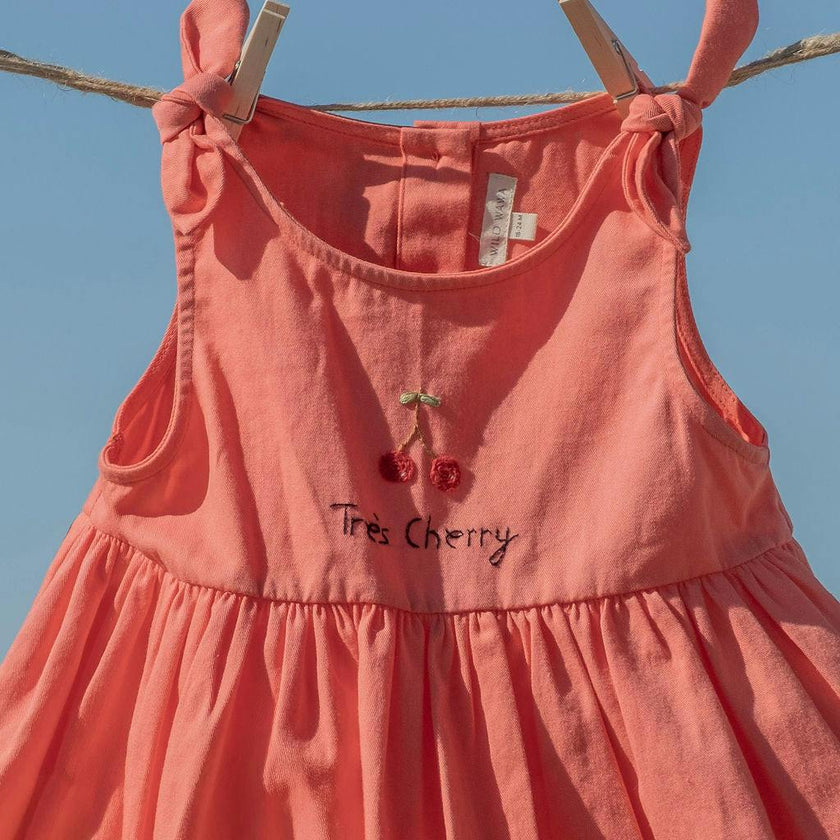 Piper Dress in Tres Cherry