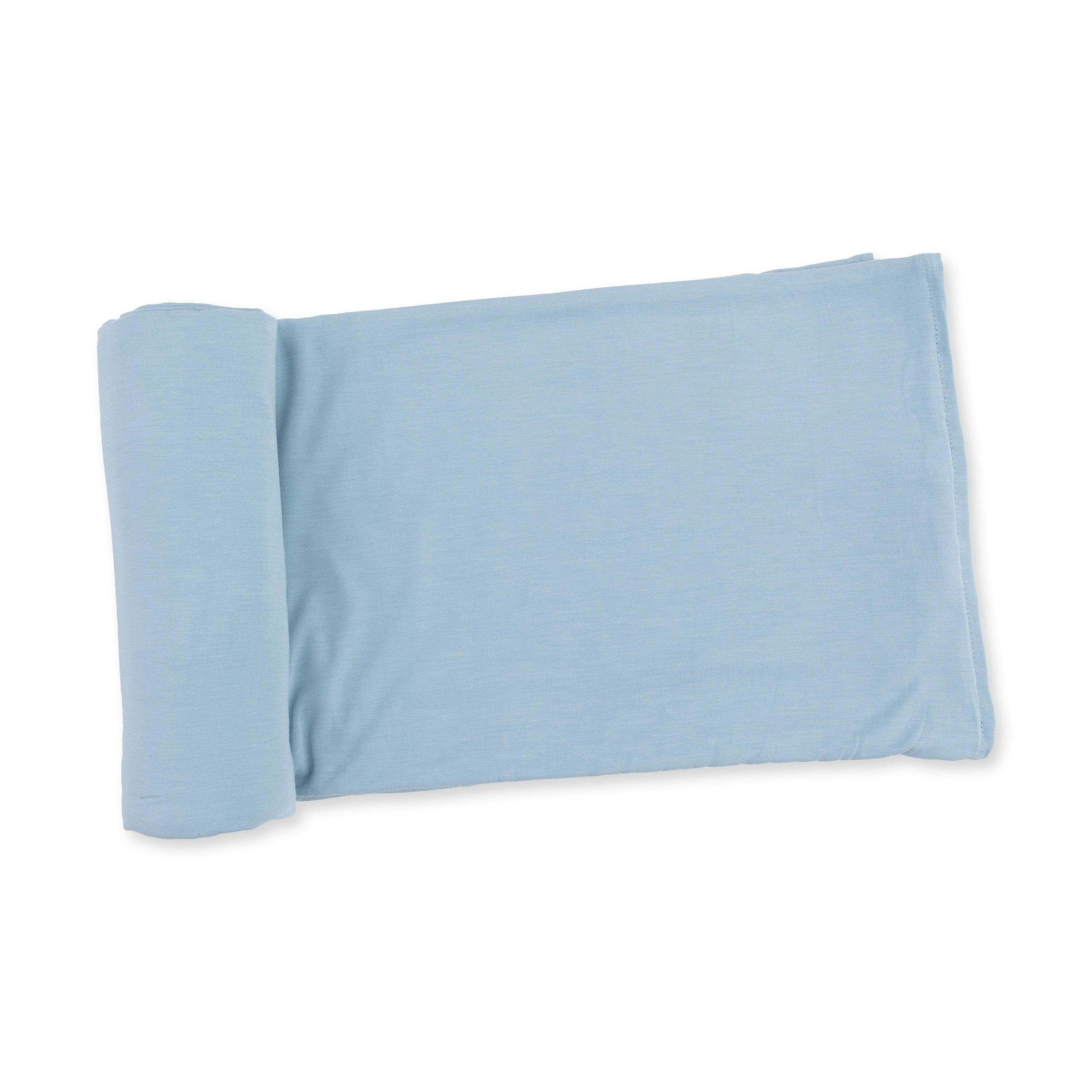 Solid Stone Blue - Swaddle Blanket