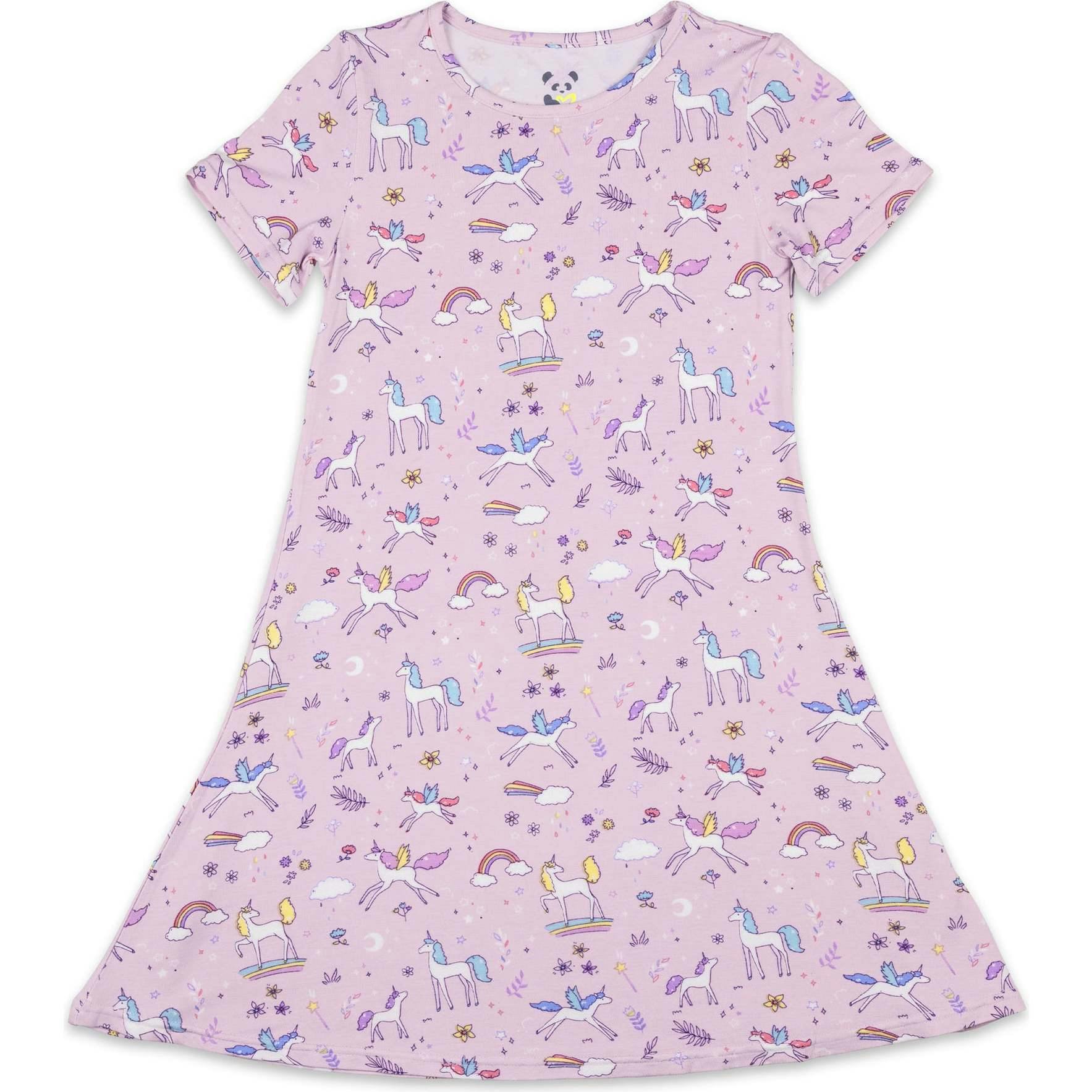 Enchanted Bamboo Girls' Short Sleeve Dress