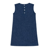 girls deep chambray dress