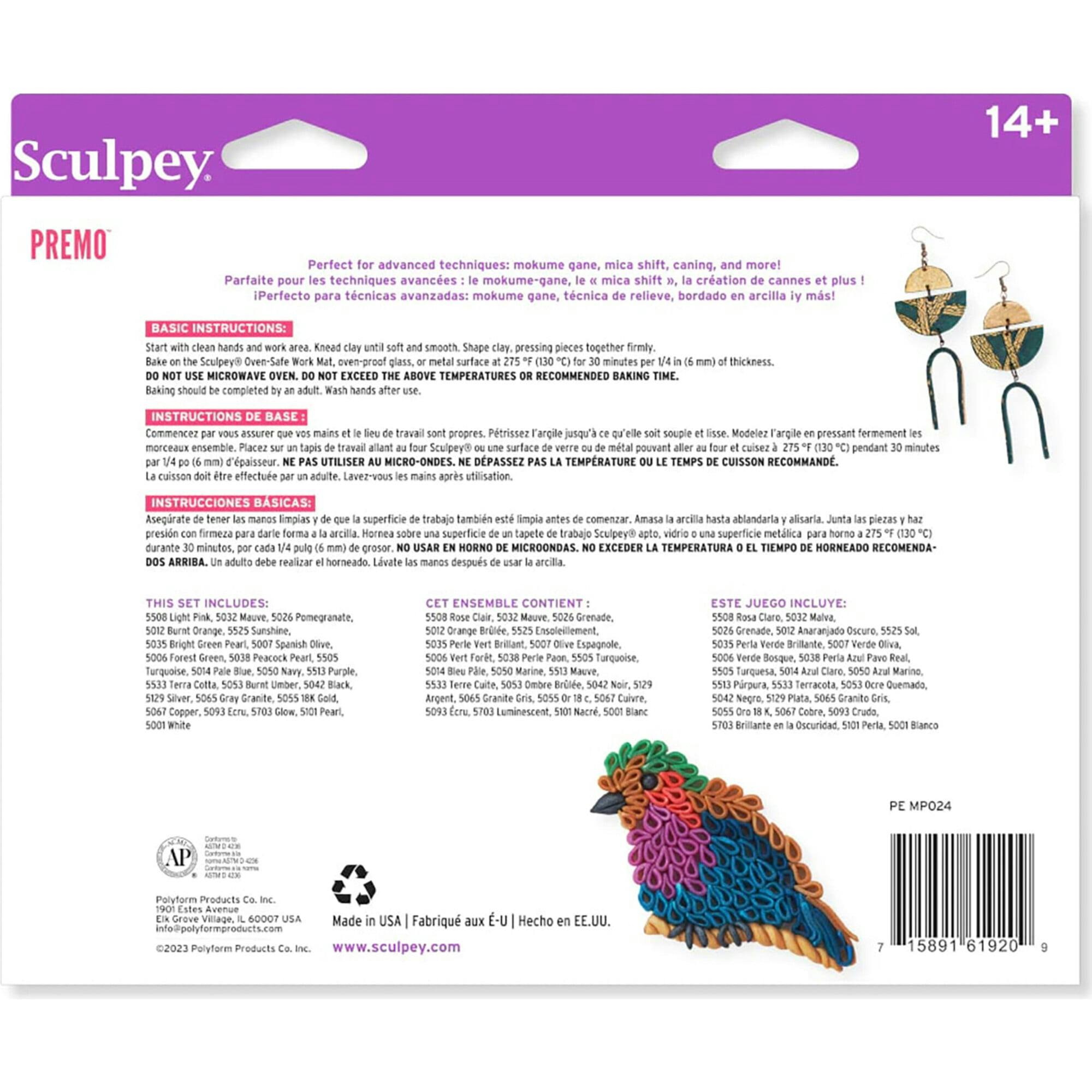 Sculpey: Polymer Clay: Premo Multipack Sampler - (24) 1oz Packs