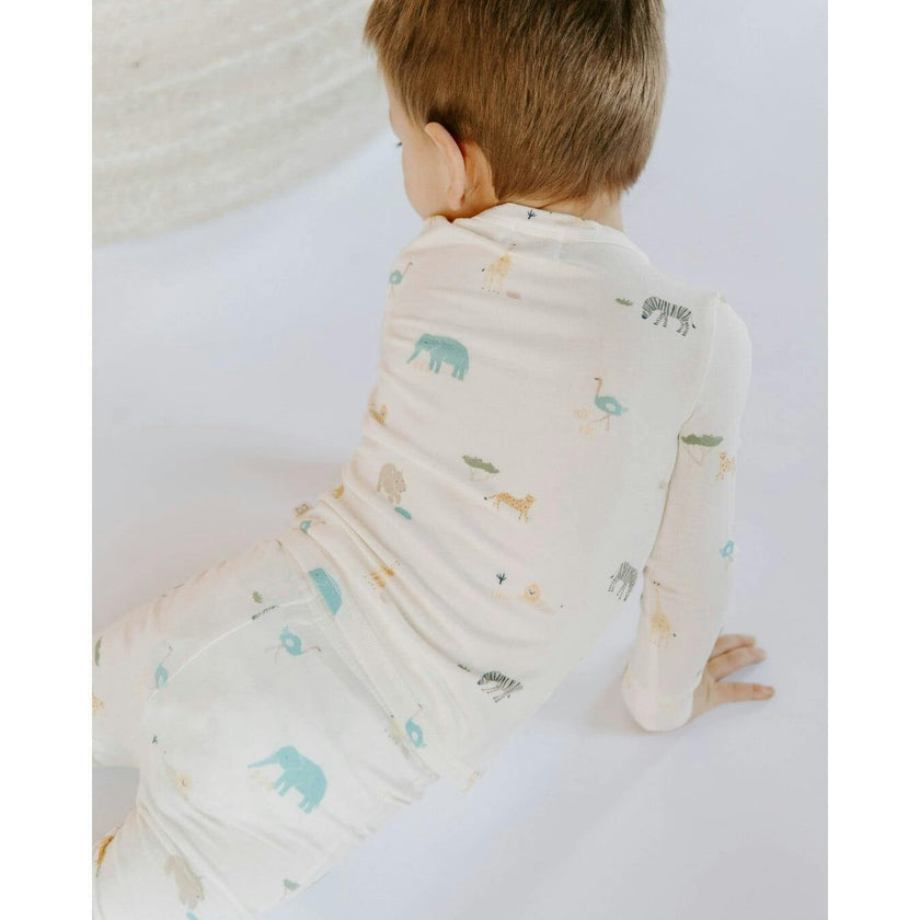 Toddler Modal Pajama Set in Zoo