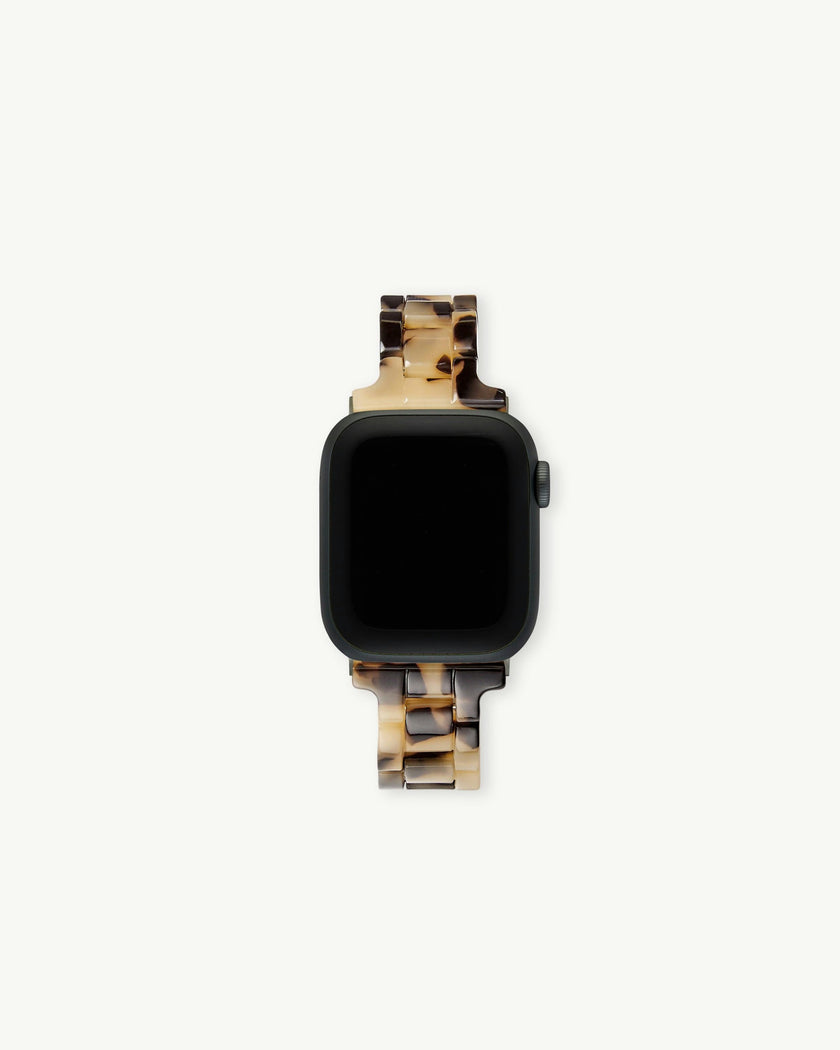 Skinny Apple Watch Band in Blonde Tortoise
