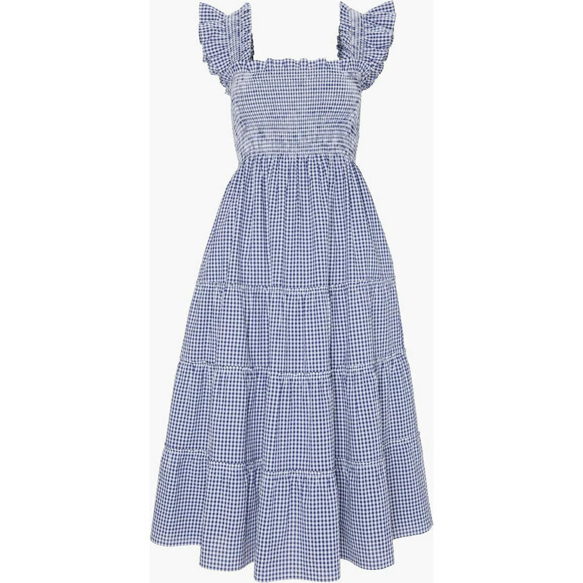 The Ellie Nap Dress - Chocolate Gingham
