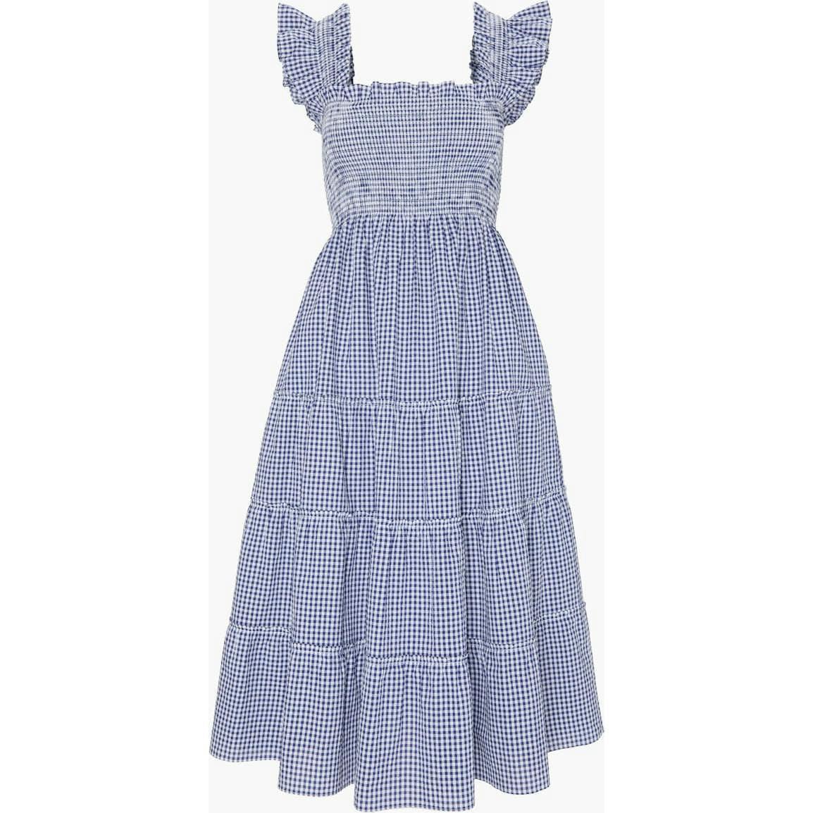 The Ellie Nap Dress - Chocolate Gingham