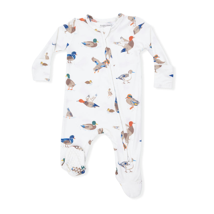 Ducks - 2 Way Zipper Footie