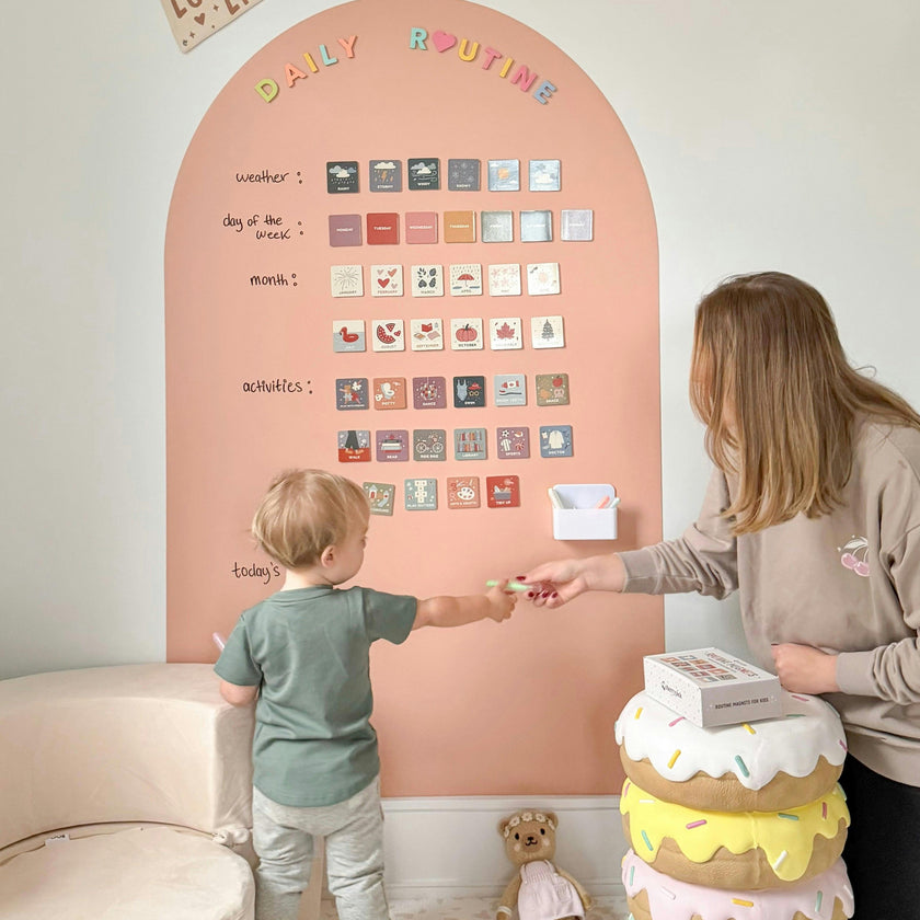JUMBO Magic Playwall - Arch Magnetic Wall Decal for Kids
