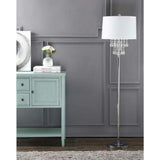 Abigail 61" Crystal / Metal LED Floor Lamp