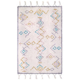 Milko Berber Braided Tassel Rectangular Rug