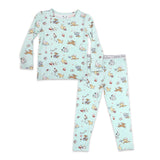 Valentines Pups Bamboo Kids Pajamas