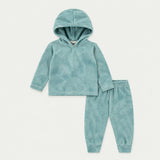 Velour Hoodie and Jogger Set