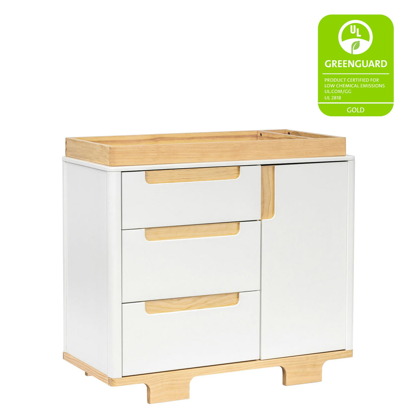 Babyletto Yuzu 3-Drawer Compact Changer Dresser with Removable Changing Tray (41")