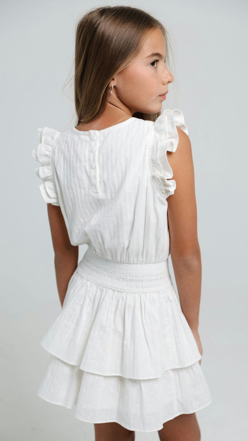 Marigot Dress in White