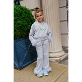 Grey Feather Athletic Set