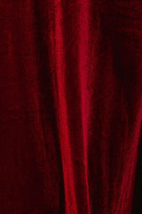 Livia Dress in Burgundy Velvet