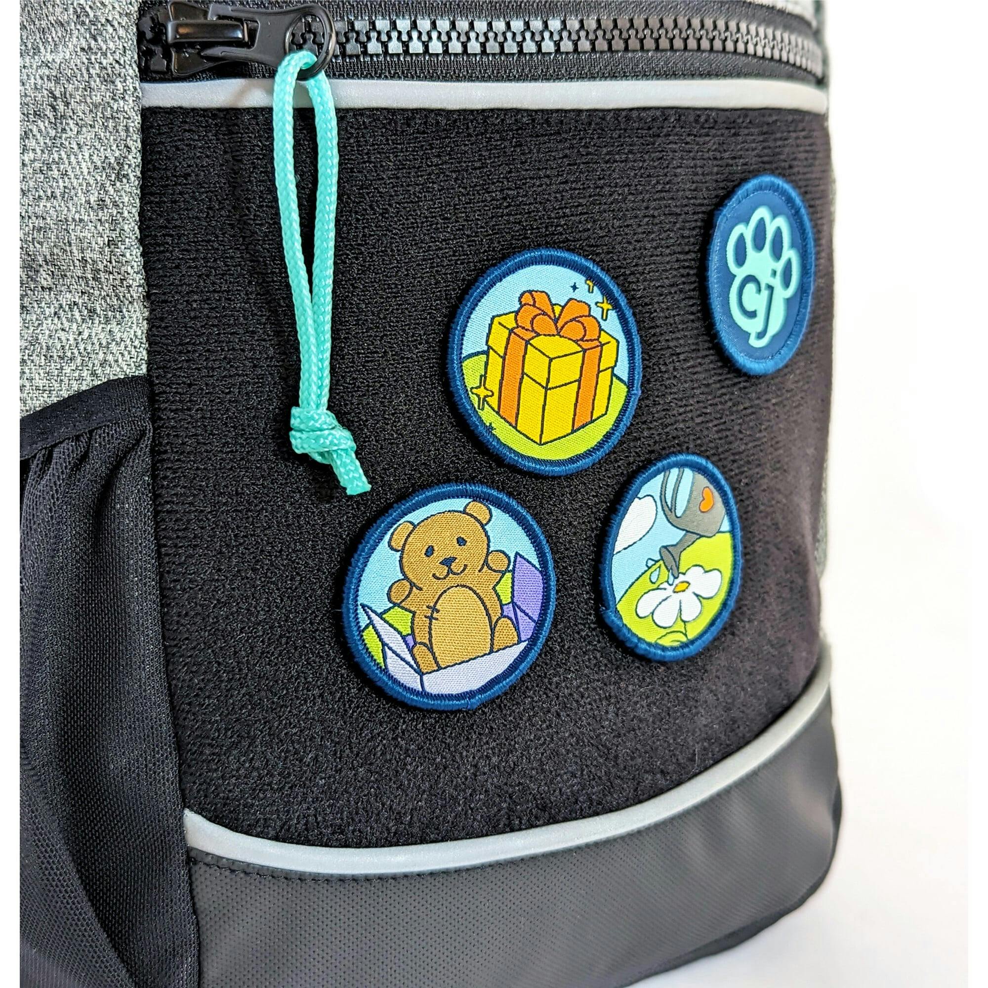 Giving Patches - 3 Colorful Embroidered Hook and Loop Patches Reward Patches
