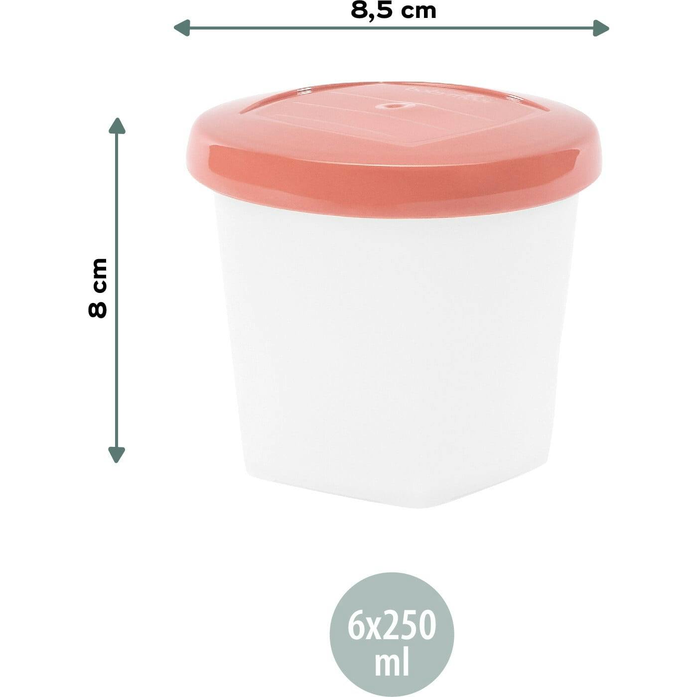 Biosourced Baby Food Storage Jars | Plant-Based, BPA-Free