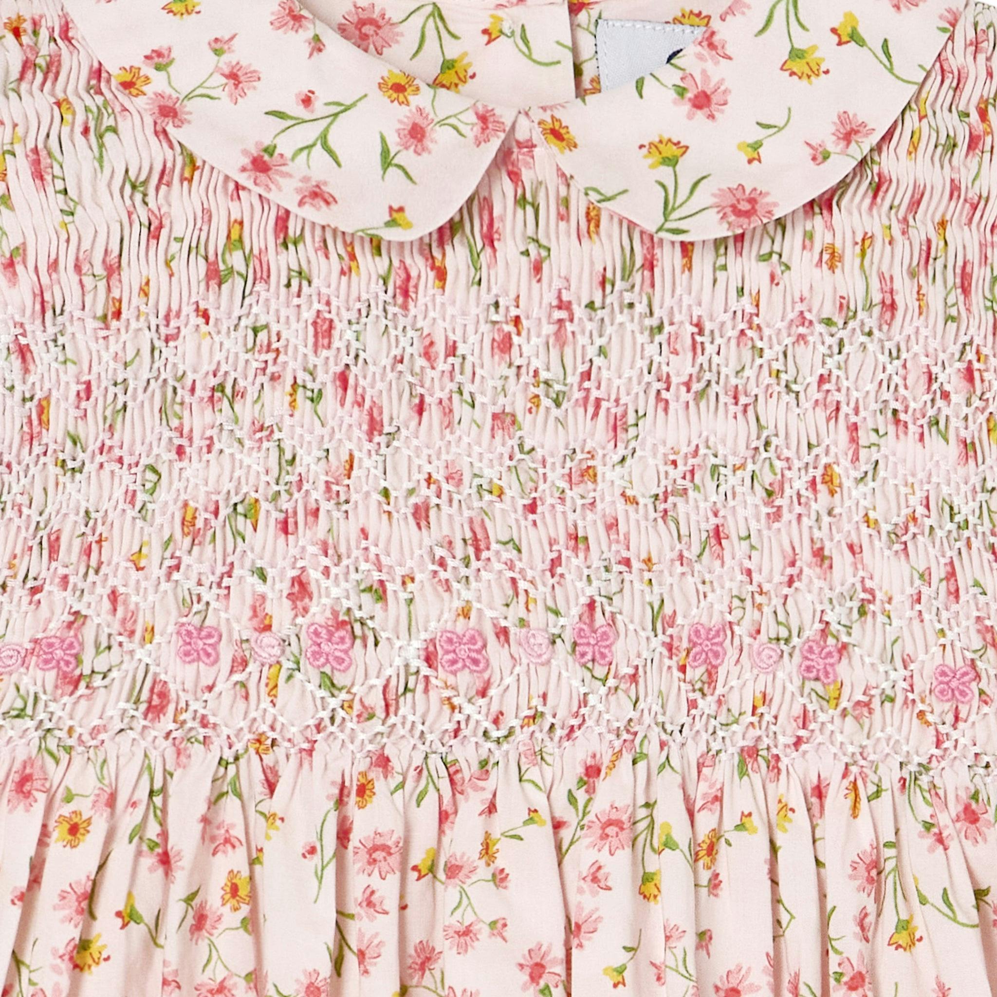 Hand-Smocked Baby Dress - Lottie