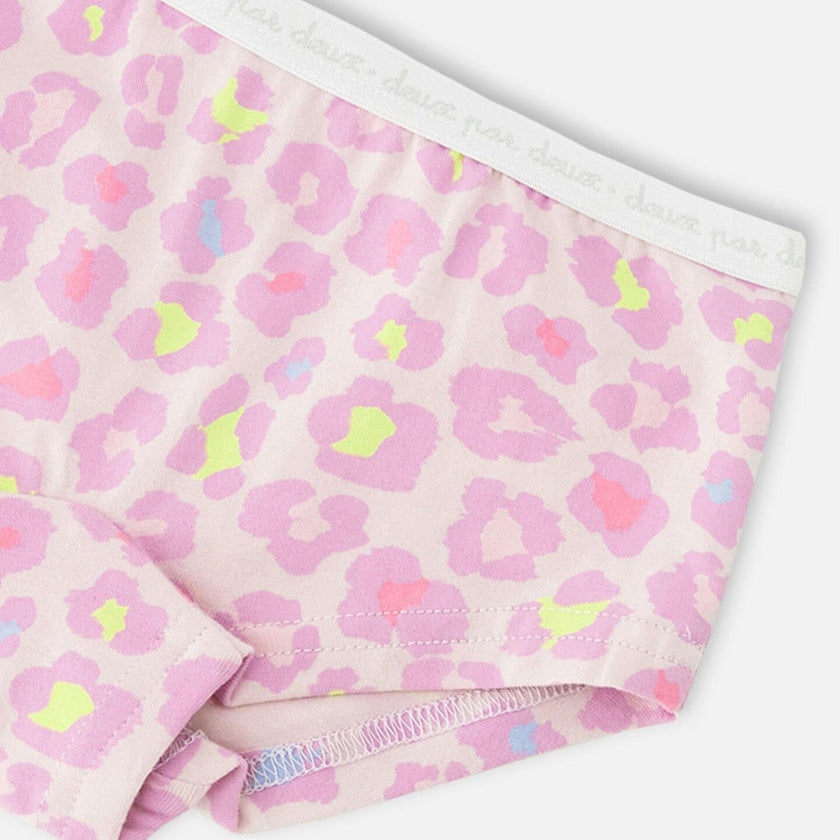 Boyshort Panties (Pack Of 3) Printed Organic Cotton