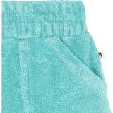 BONTON Blue Fish Terrycloth Baby Shorts