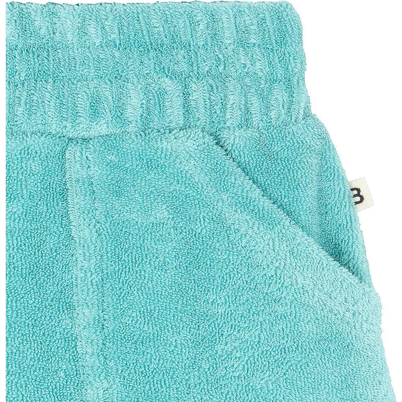 BONTON Blue Fish Terrycloth Baby Shorts