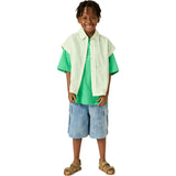 Brooklyn Cargo Shorts in Denim