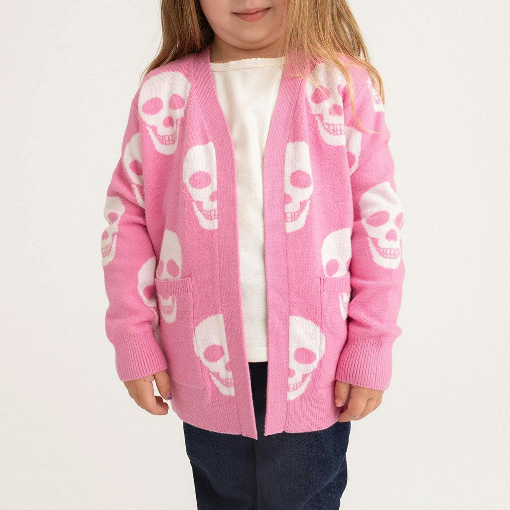 Posh Skelly Jacquard Cardigan