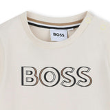 Sand Short Sleeve Logo T-Shirt